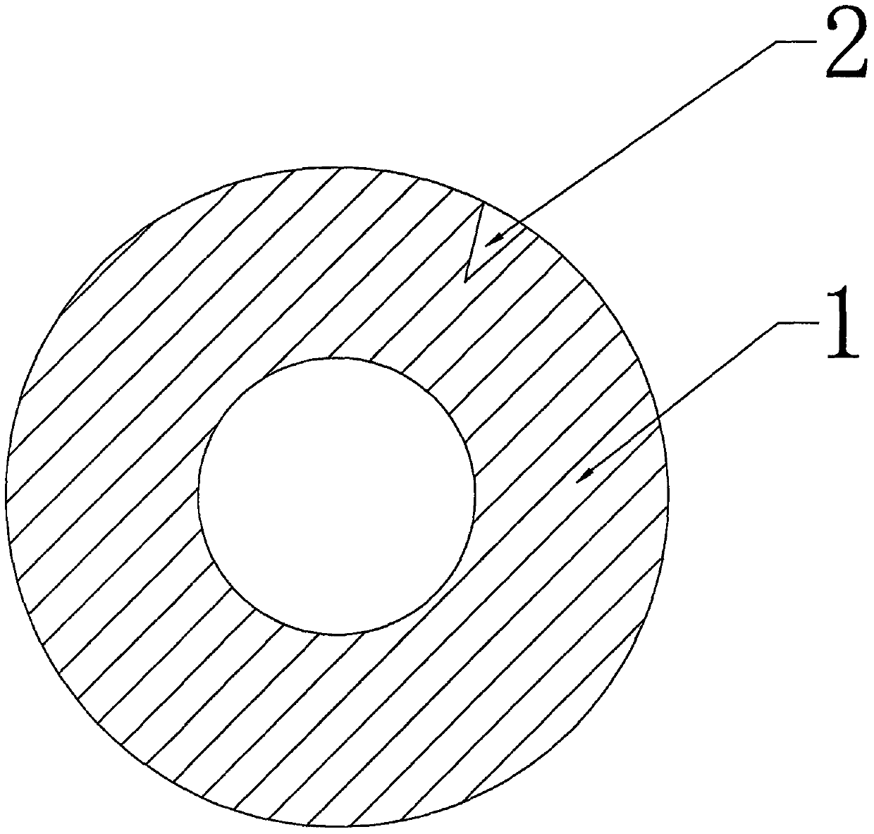 Convenient-to-tear transparent adhesive tape