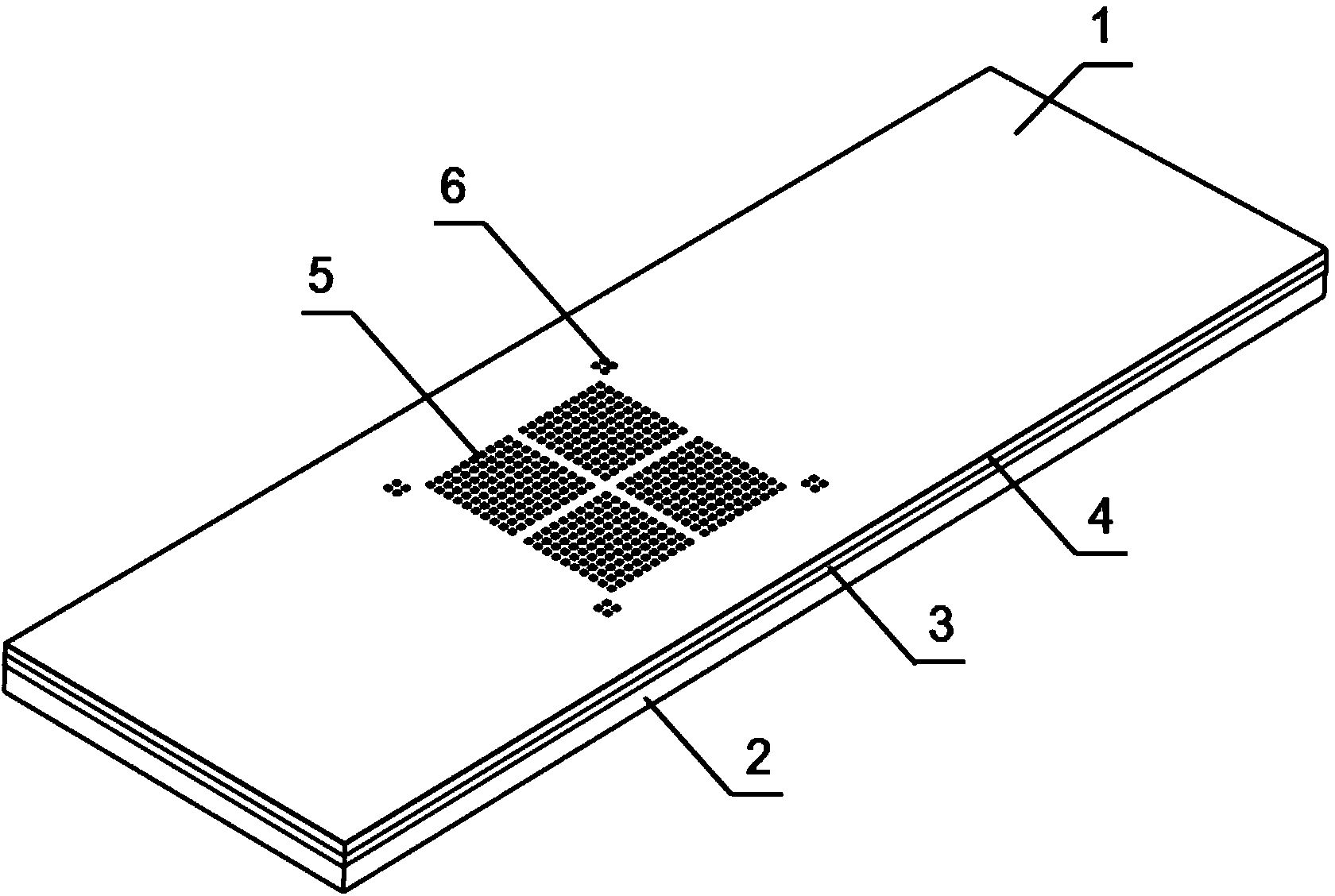 Micro-cavity array mass spectrum target plate as well as manufacturing method and application thereof