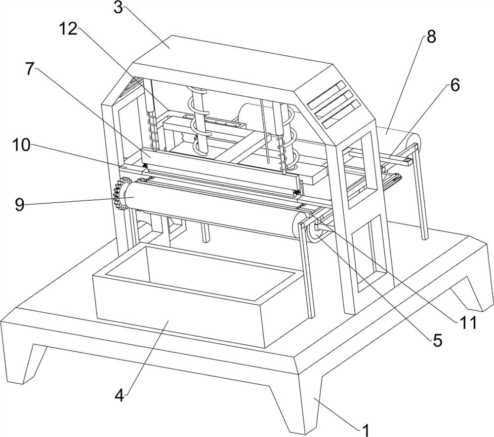 Paper printing equipment for advertising media