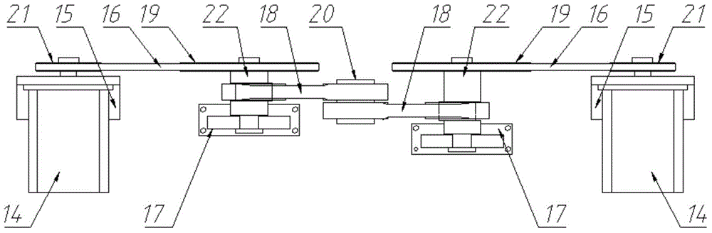 Vertical mechanical vibrating hydraulic extruder