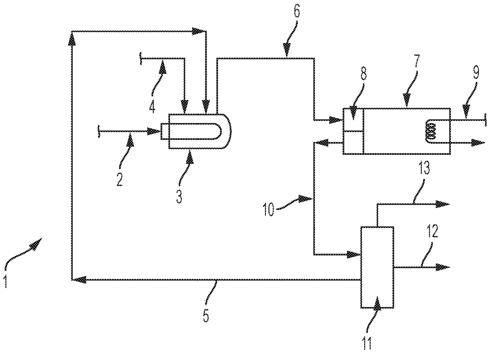 Dehydrohalogenation reactor and process