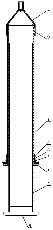 Anti-infection sheep uterus powder solid administration device