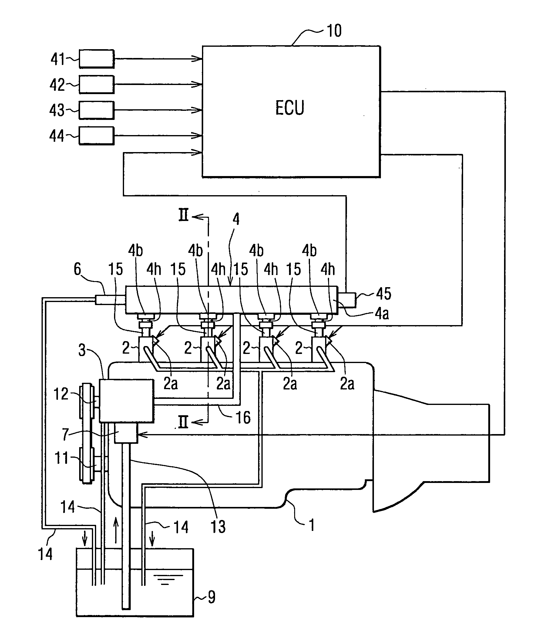 Accumulation type fuel injection system