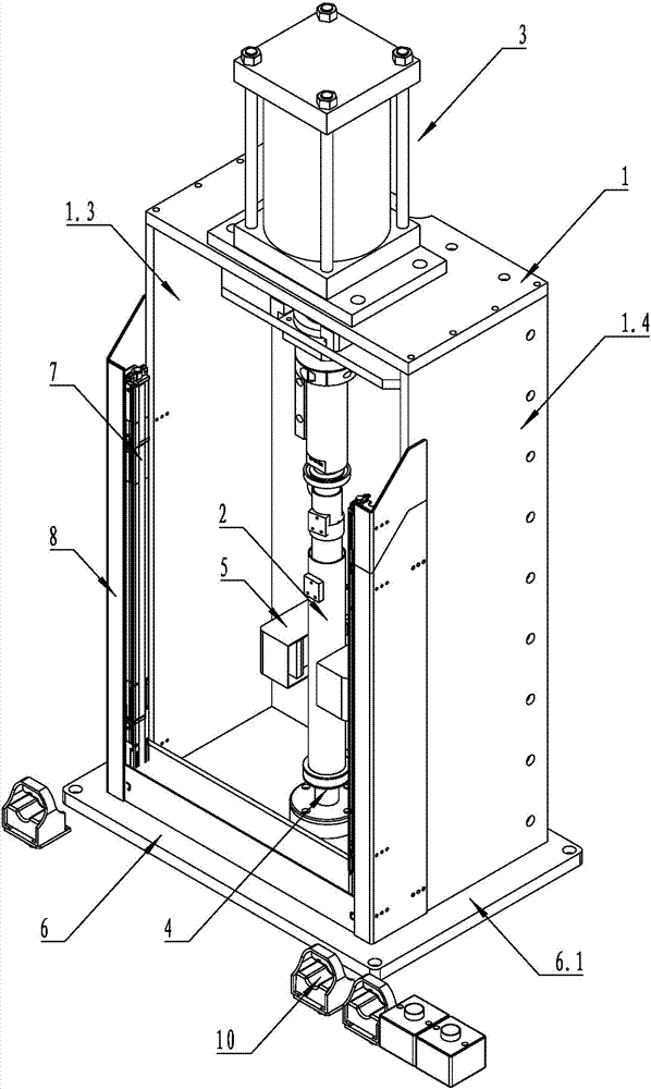 Activated carbon bar compression molding equipment