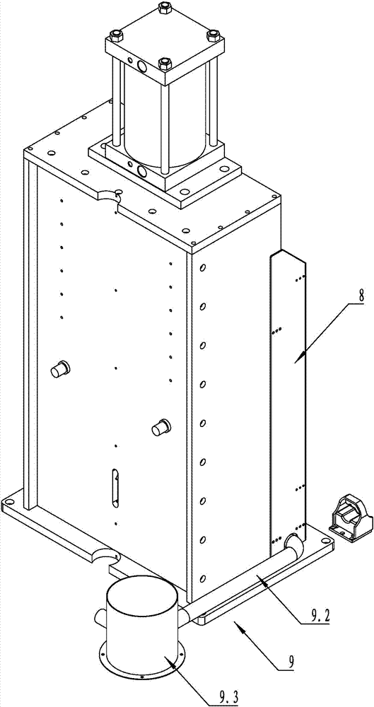 Activated carbon bar compression molding equipment