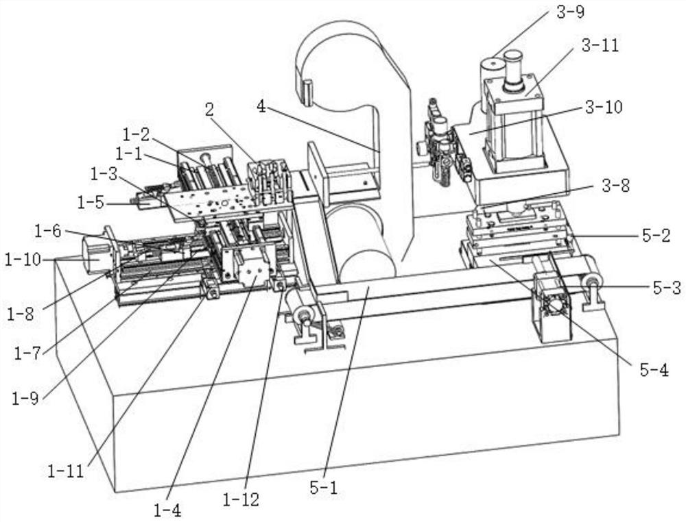 Saw-punching forming preparation device and method for round cancellous bone pieces