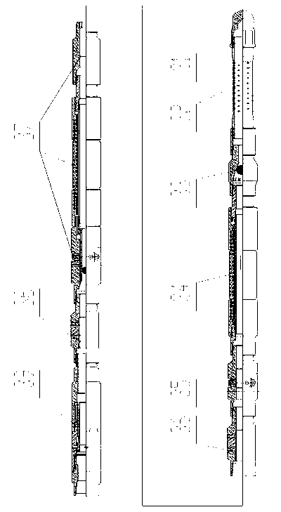 Fracturing operation method of multistage hydraulic jet staged fracturing tubular column