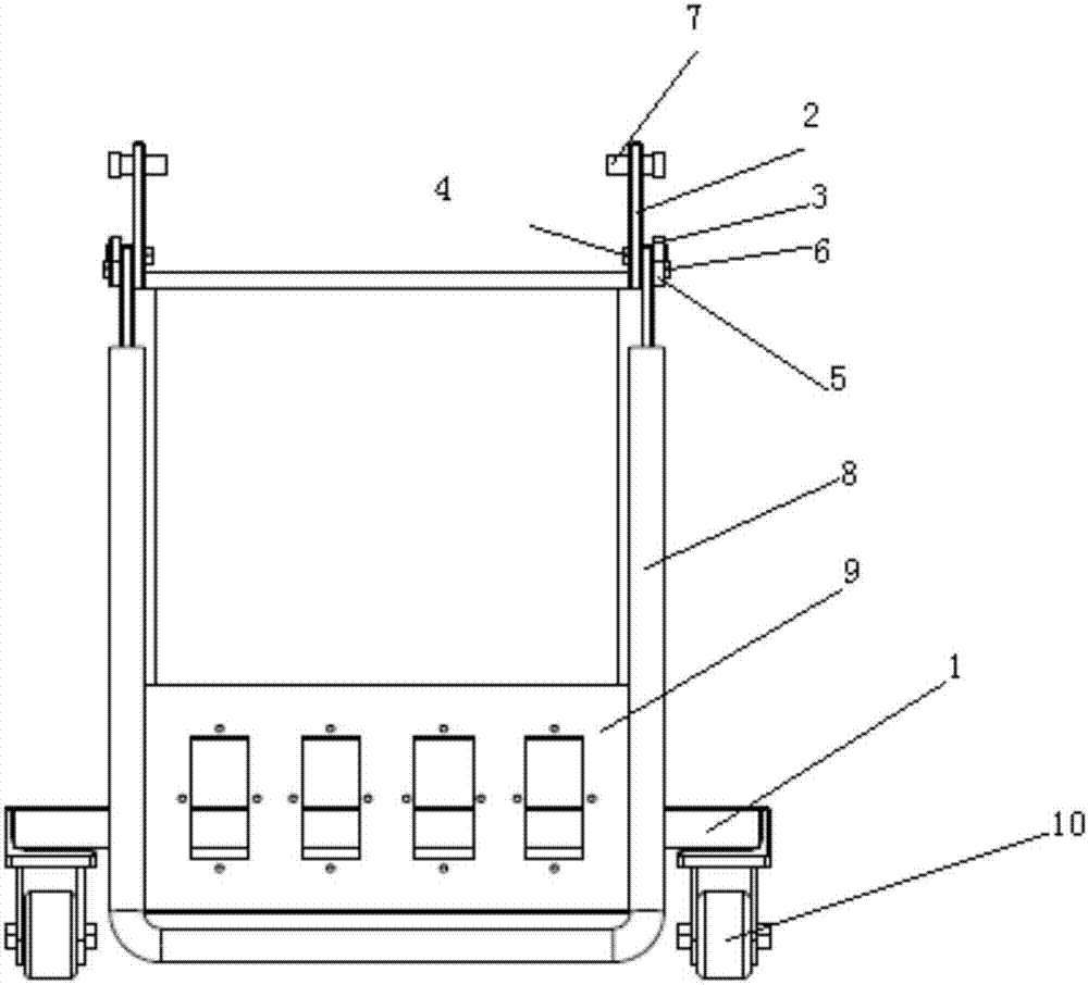 Embedment transfer device of cable assembling element and embedment method thereof