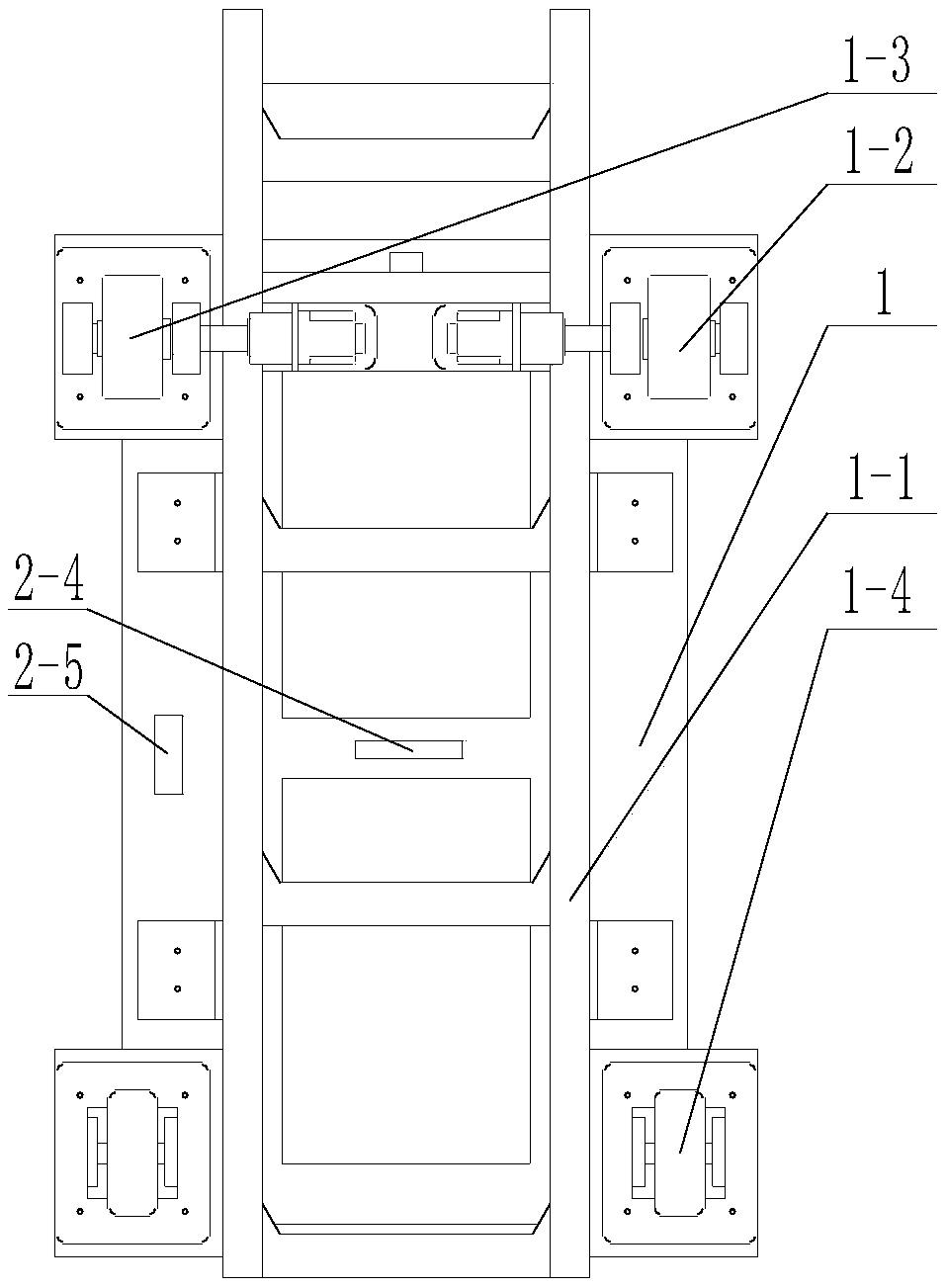 Automatic guided sprinkler irrigation machine and sprinkler irrigation method for greenhouse