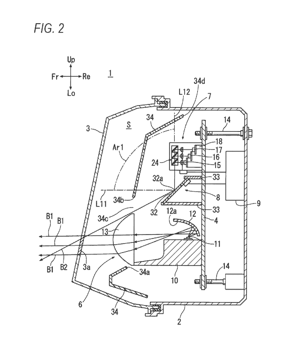 Vehicle lamp and vehicle lamp control system