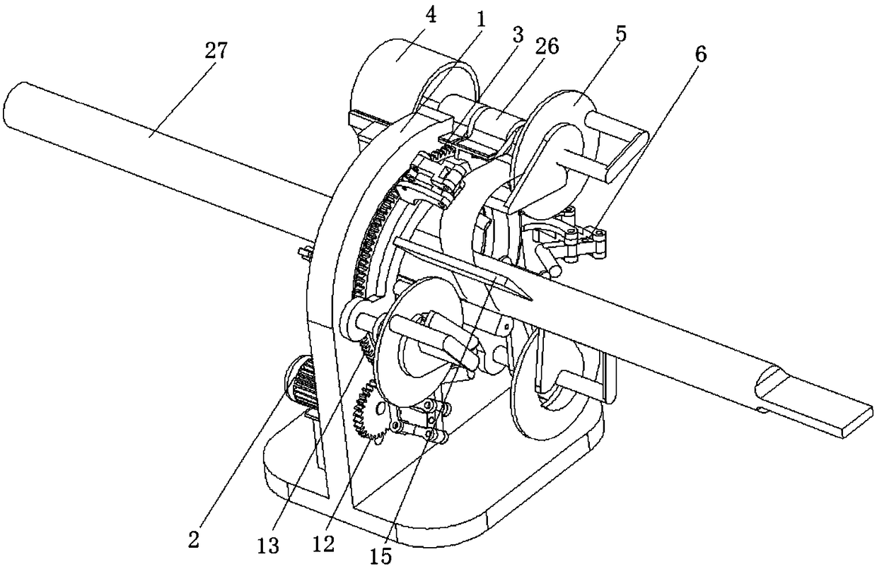 High-pressure pipeline wrapping machine