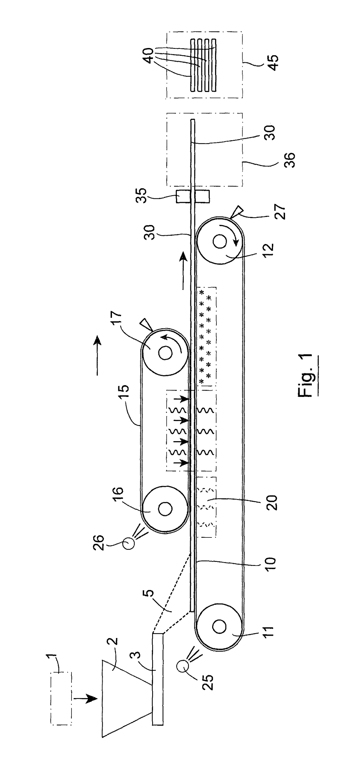 Method and apparatus for manufacturing an insulation panel