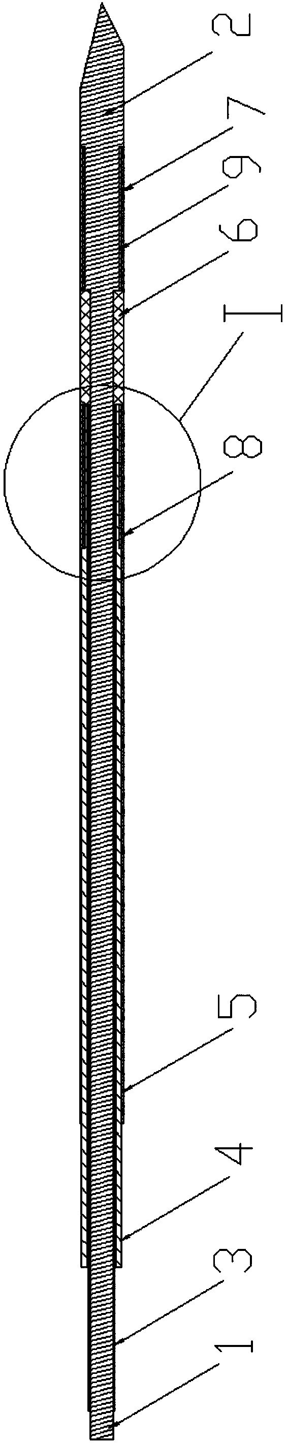 Novel bipolar ablation needle