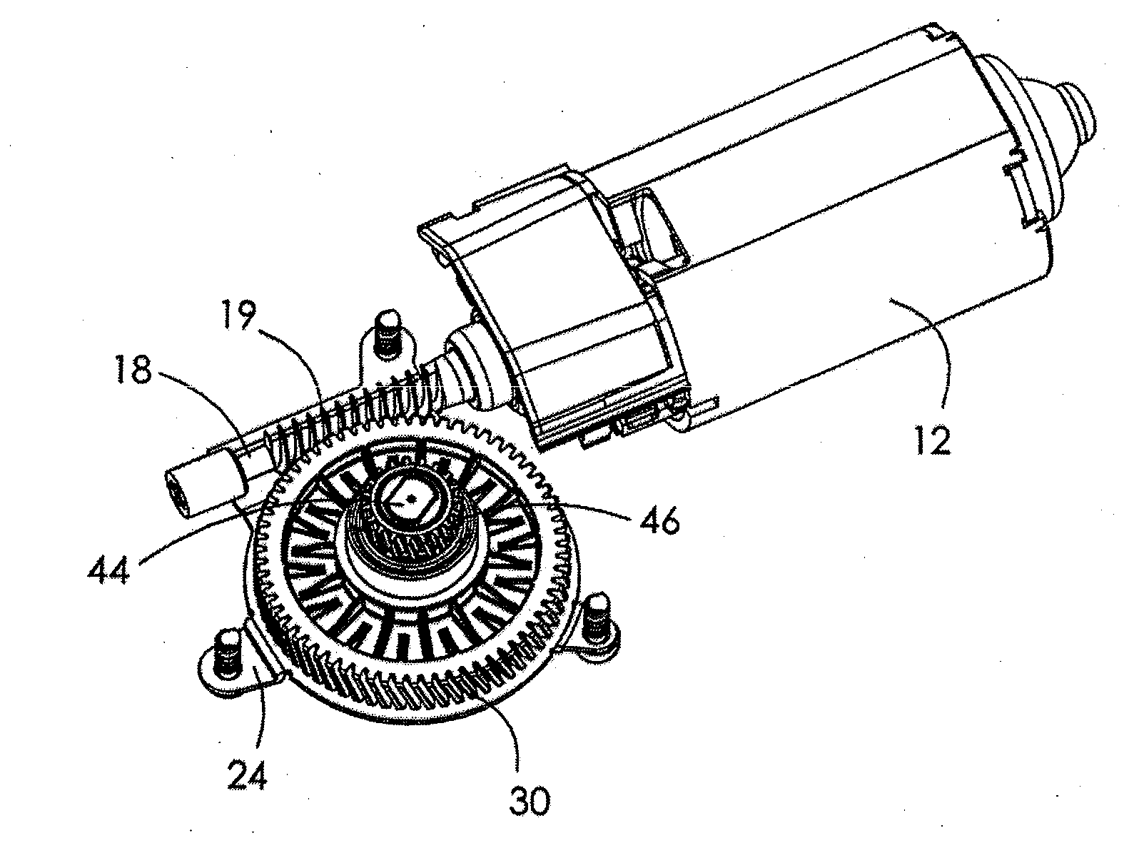 Gear motor assembly