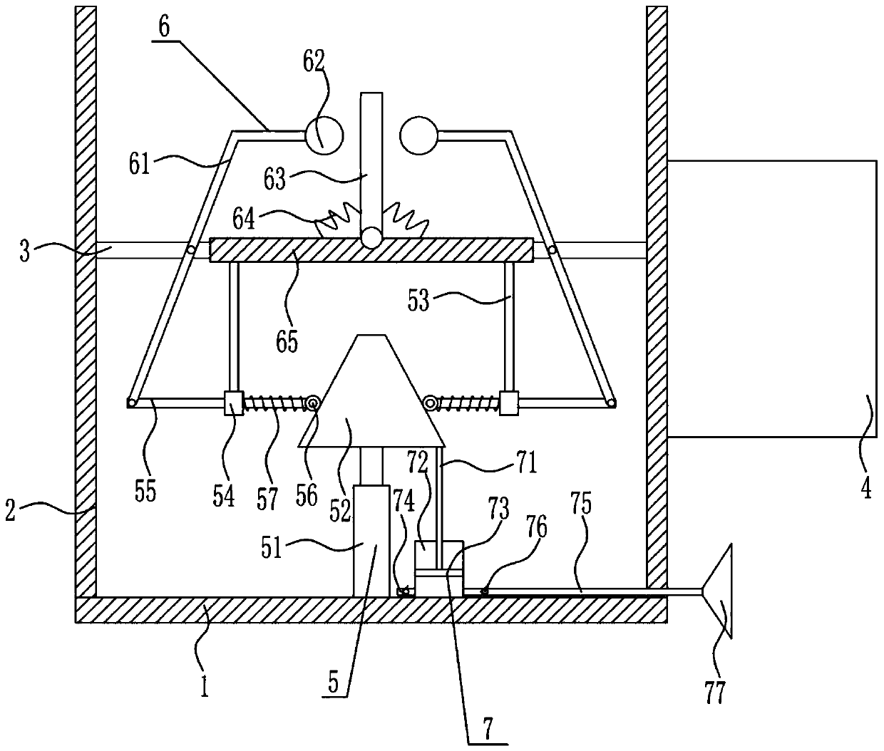 A reminder device for bridge construction