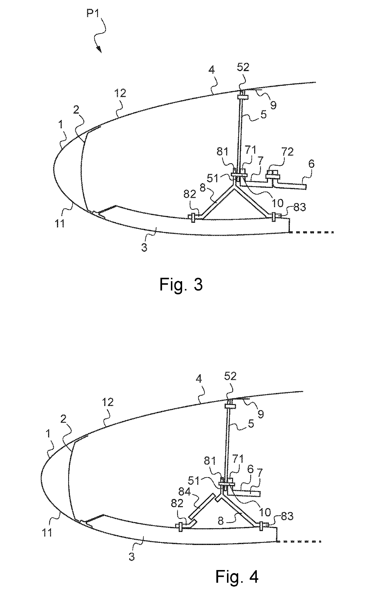 Anterior part of a nacelle of an aircraft propulsion unit having a shock absorbing element