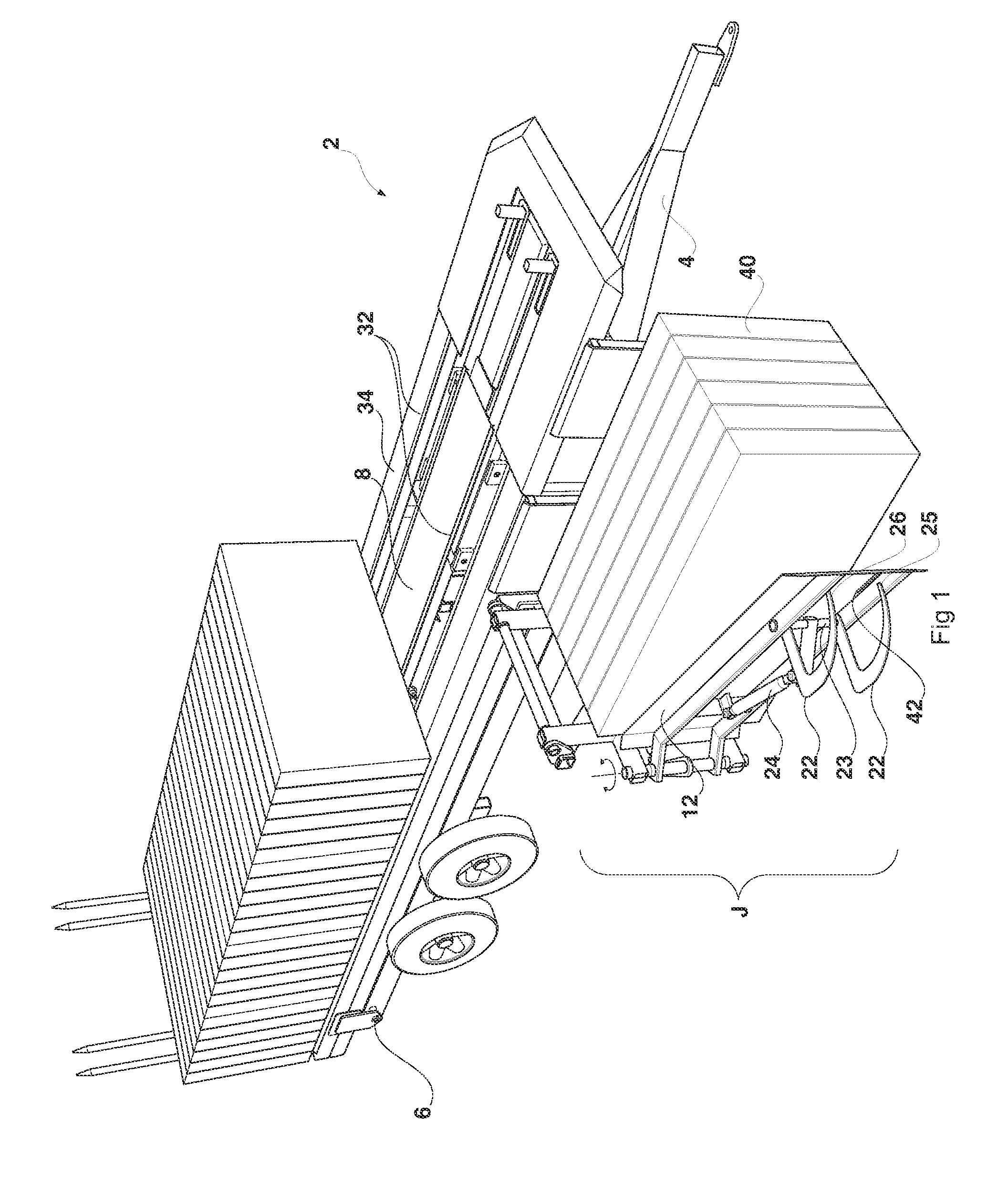 Hay bale stacker