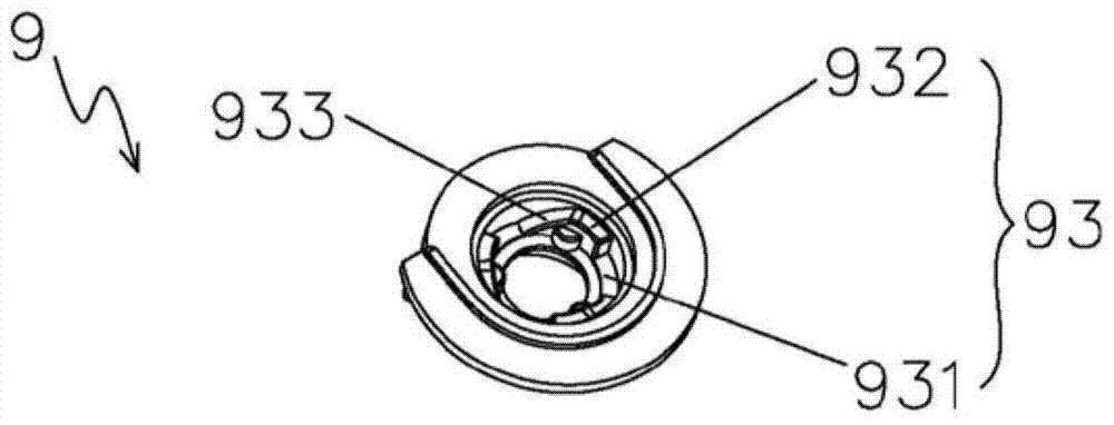 Movable coffee brewing head structure and coffee machine using same