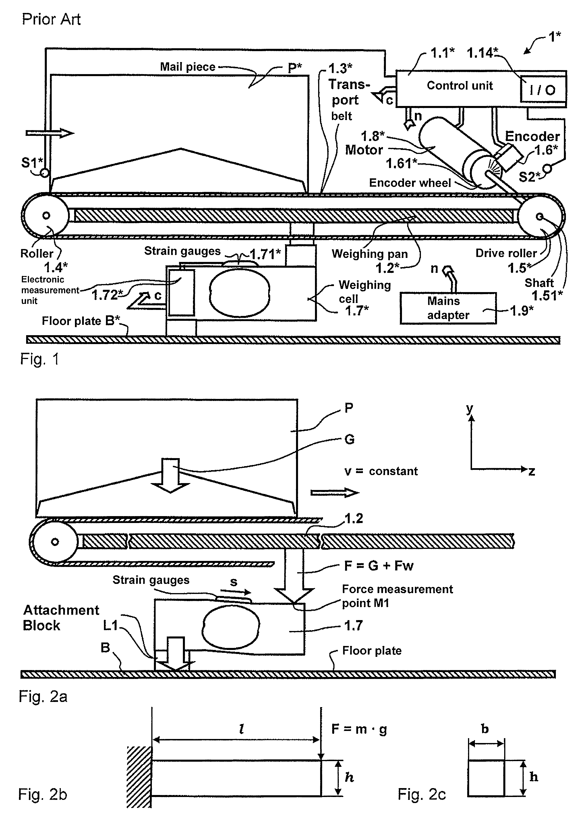 Dynamic scale with multiple, cascaded weighing pans, and method to operate the dynamic scale with cascaded weighing of items moving therethrough