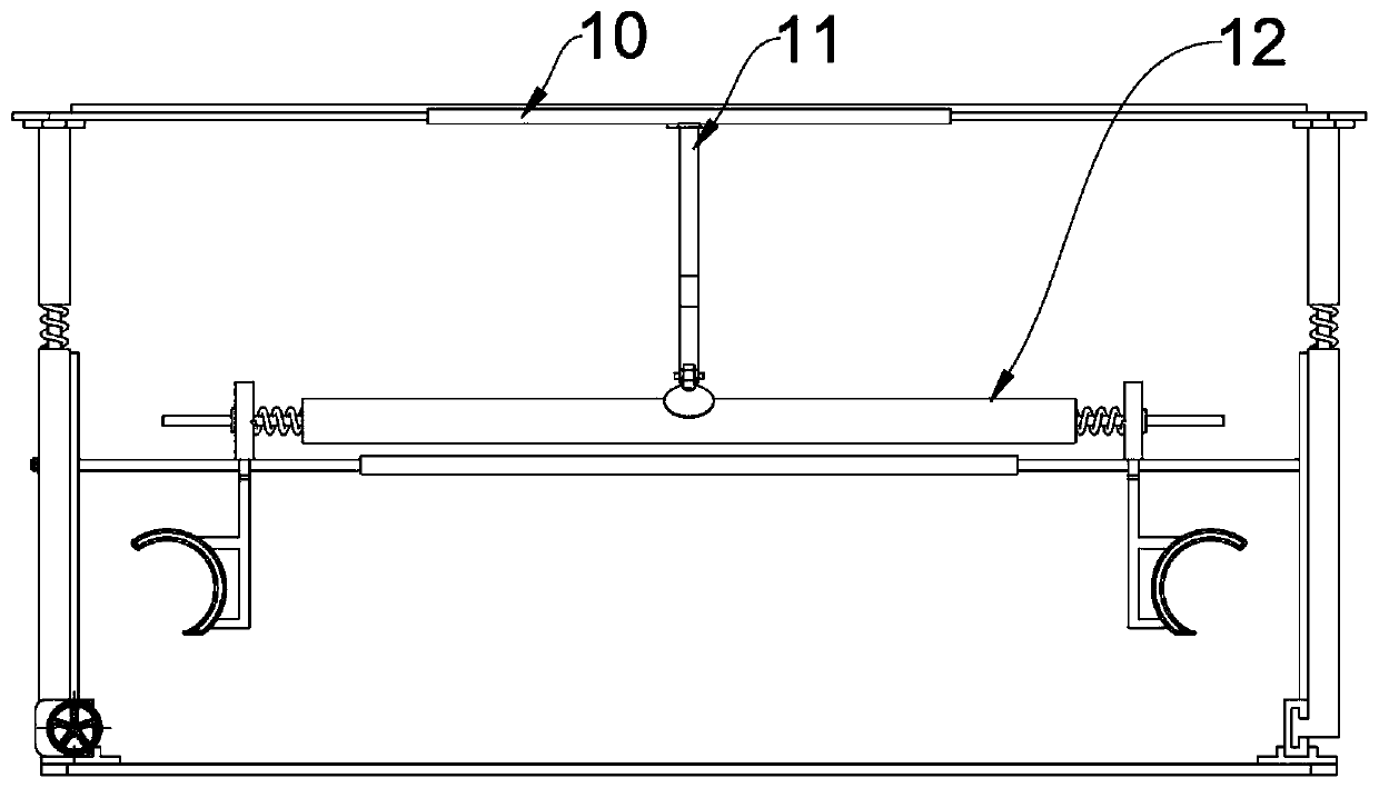 Medical clinical treatment auxiliary surgery device for gynecology department