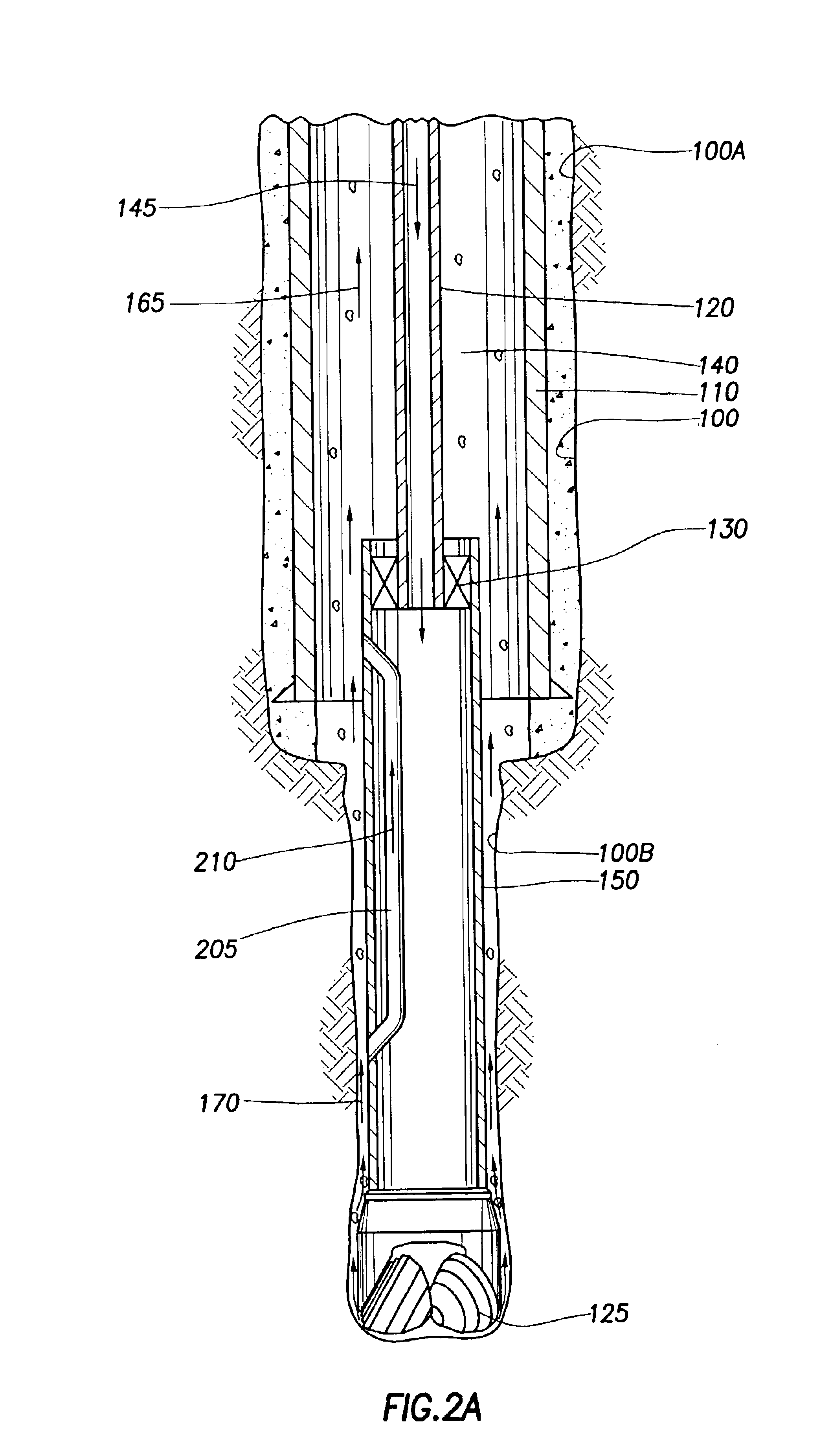 Apparatus and method for drilling with casing