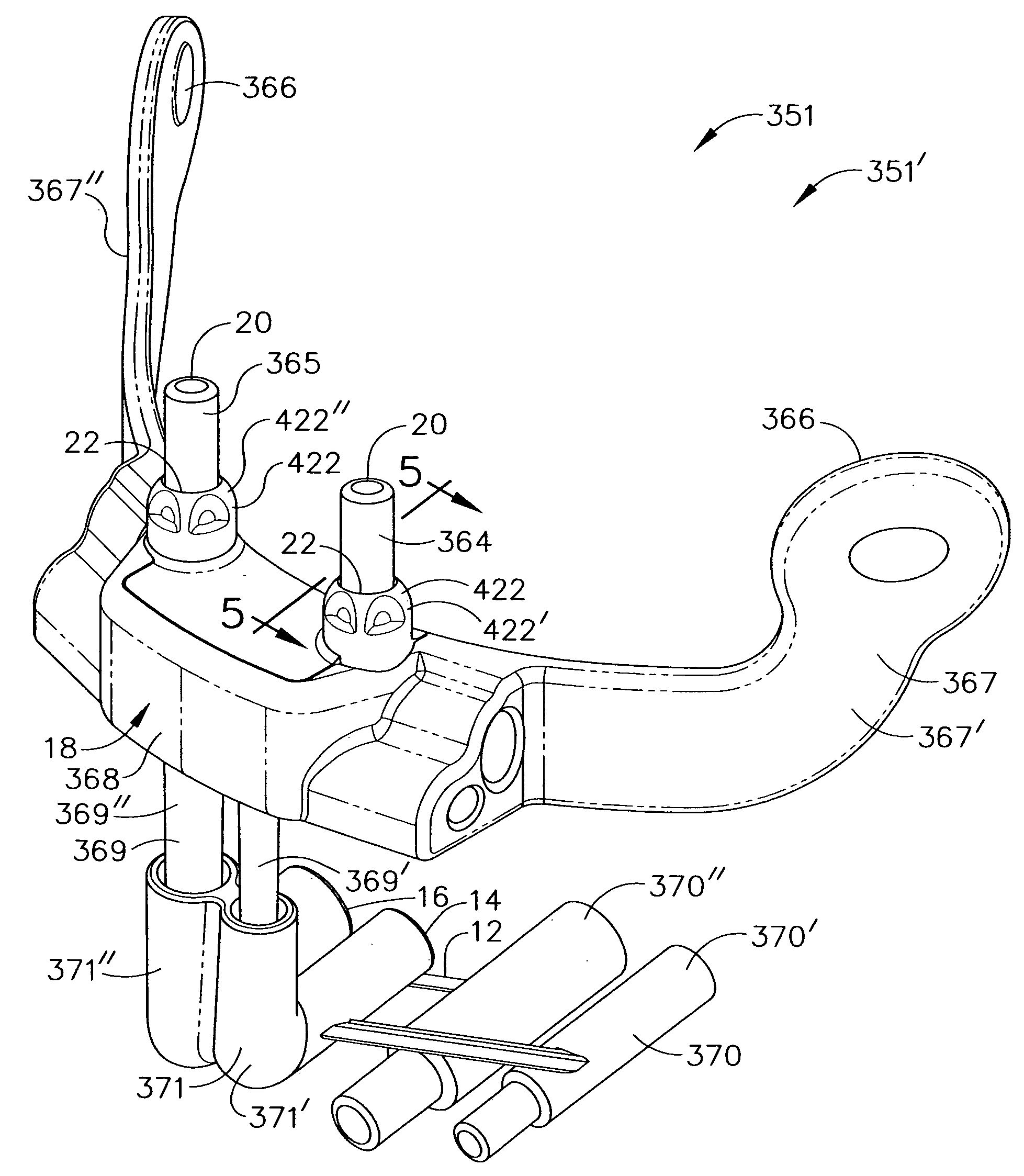 Apparatus for delivering oxygen to a patient undergoing a medical procedure