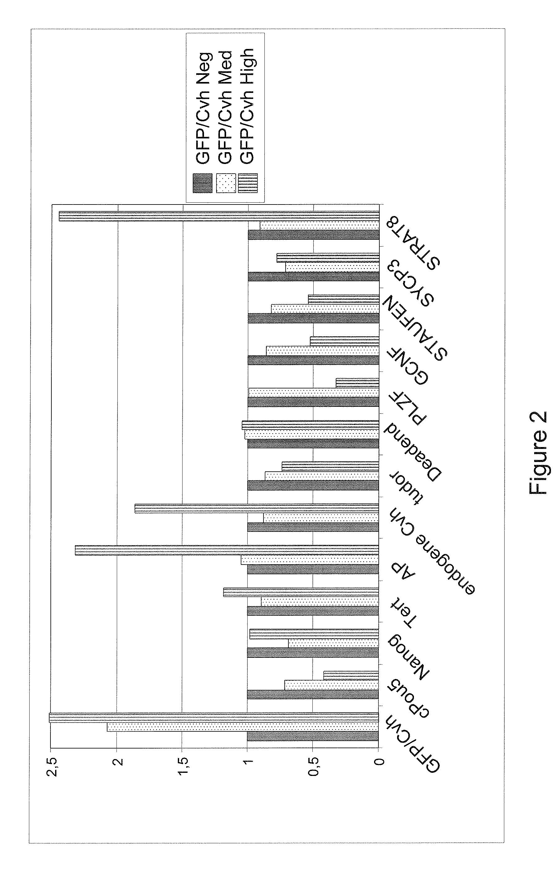 Method for reprogramming in vitro stem cells and somatic cells into germinal cells