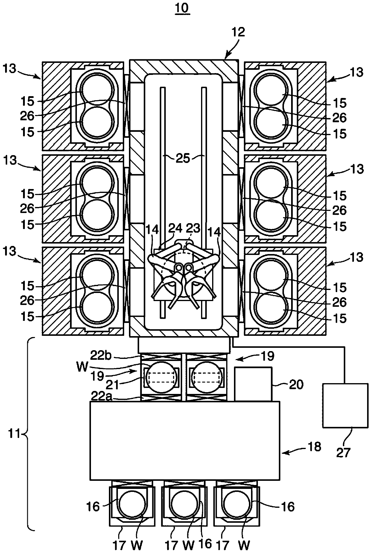 Substrate handling equipment and heat shields