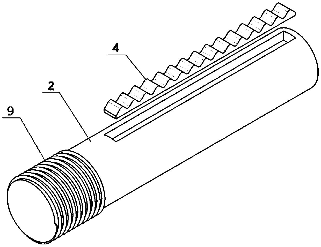 Earplug type alarm clock based on bone conduction and implementation method thereof