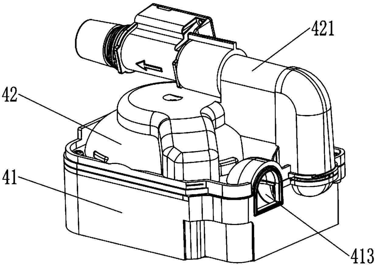 Noise-reducing ventilator system