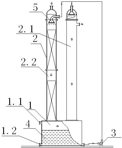 Deodorizing device and method of flushing-free discharging-free biological toilet