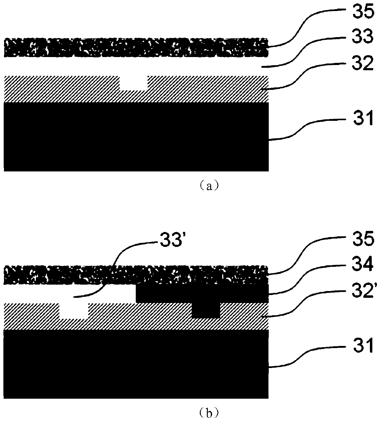 Asymmetric MZI optical waveguide-based temperature sensor and preparation method thereof