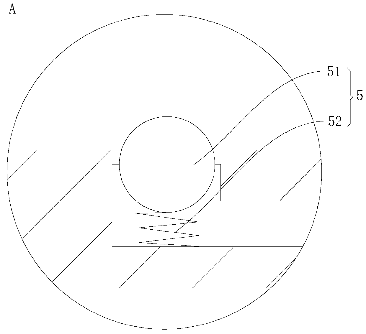 Brake master cylinder of brake system and brake system with same