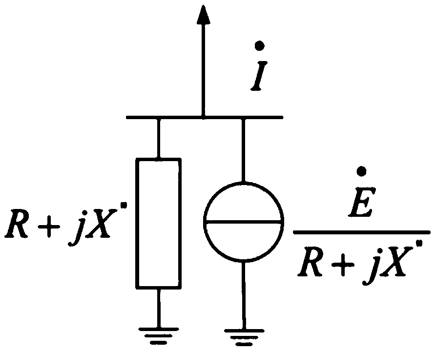 Network voltage sag frequency estimation method and device with distributed power supply