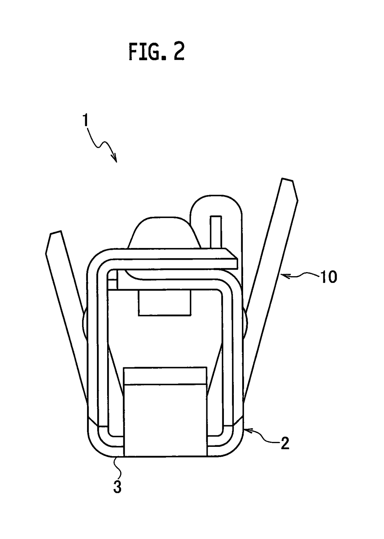 Minute current crimping terminal and minute current wire harness