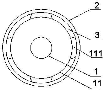 Heat dissipation structure of permanent magnet motor