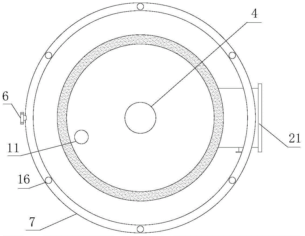 A low-nox gas burner with multi-nozzle dispersed combustion