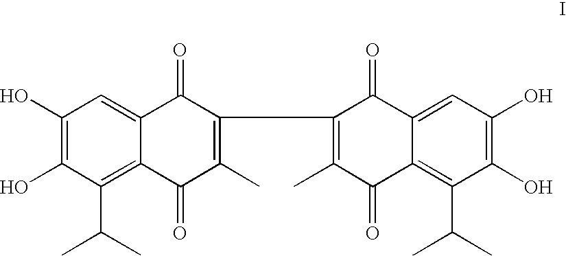 Apogossypolone and the uses thereof