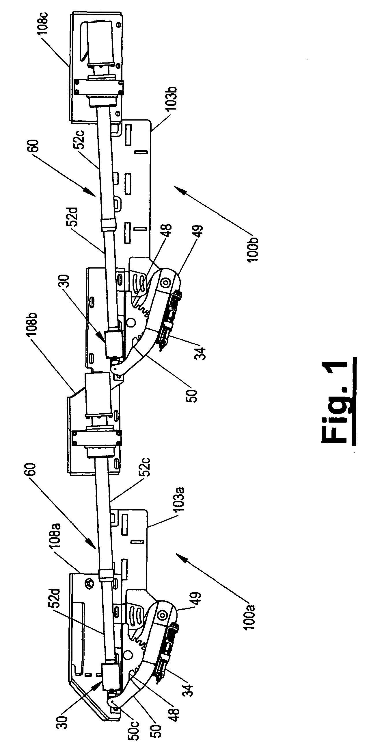 Motorized door opener for a vehicle