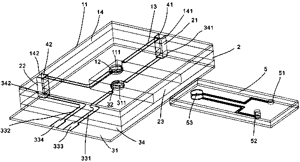 A miniature nuclear magnetic resonance probe