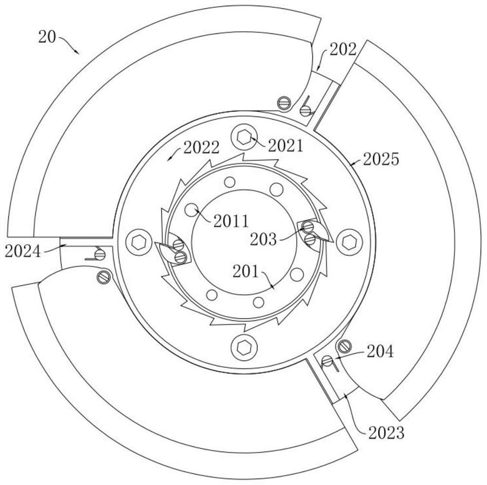 Ratchet wheel unfolding type flywheel capable of rotating bidirectionally for ball screw inerter