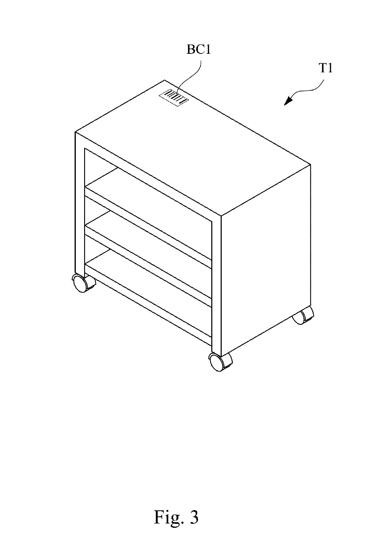 Carrier tracking system and method thereof