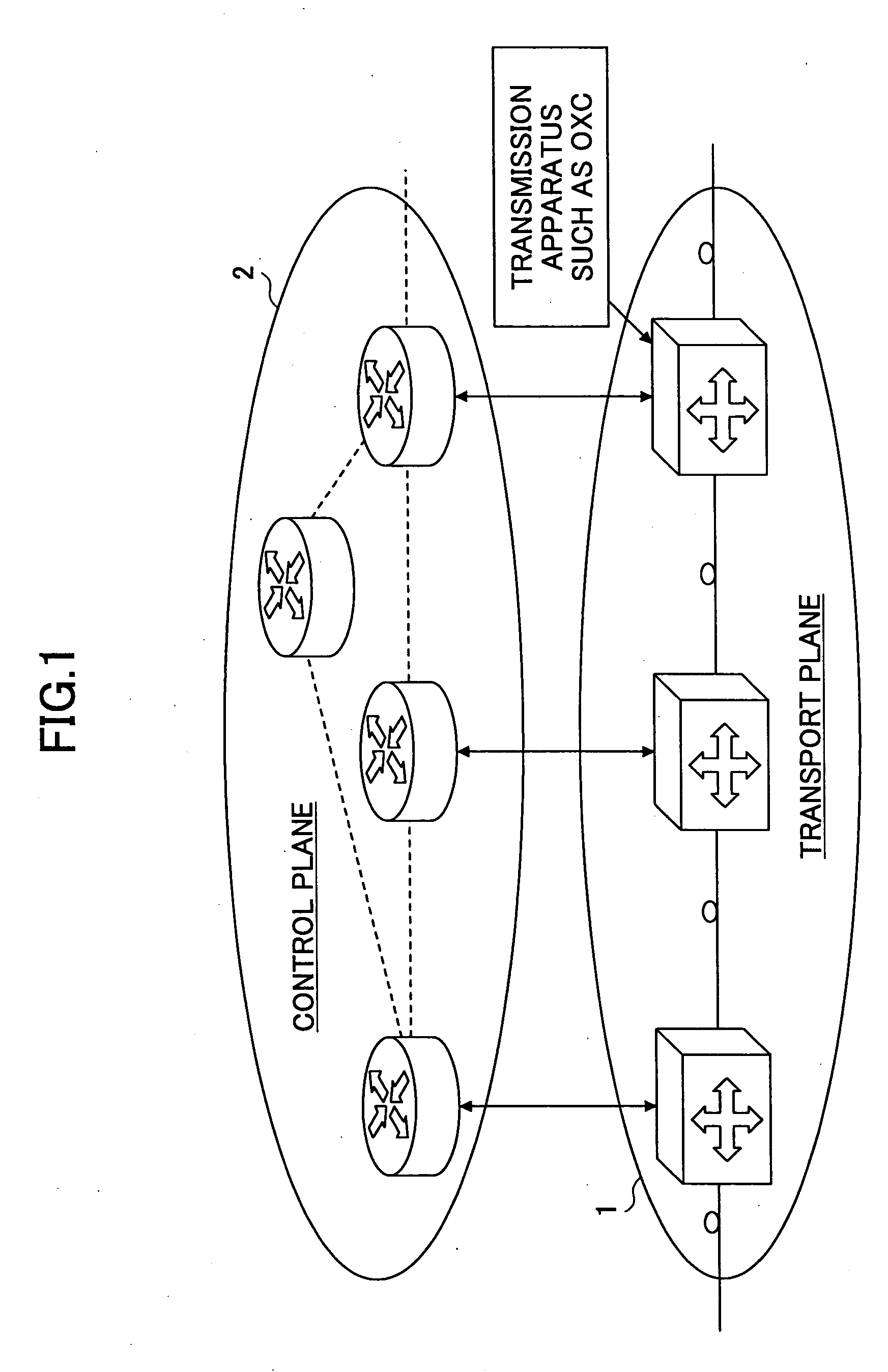 Method of and control node for detecting failure