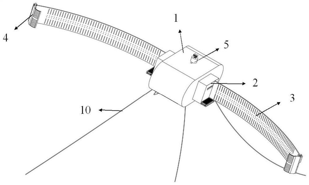 A floating breakwater garbage recovery system and its control method