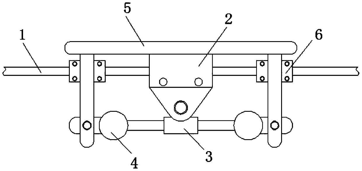 An anti-vibration hammer with stable installation