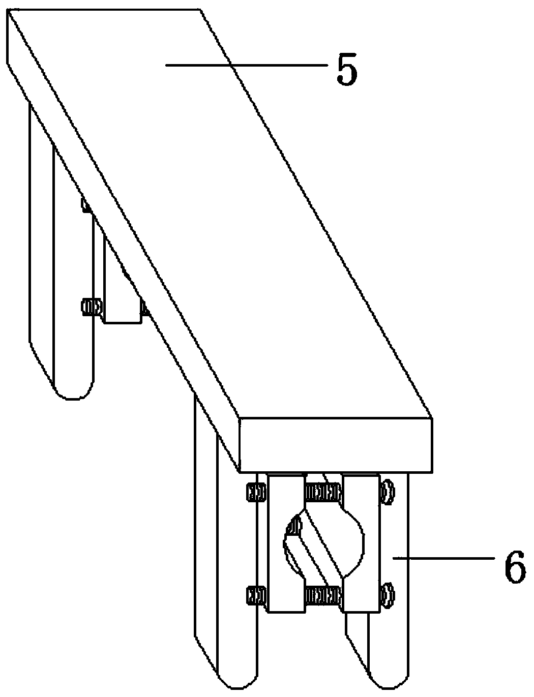 An anti-vibration hammer with stable installation