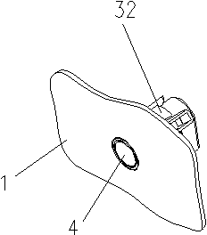 Automotive radar mounting bracket and automobile using bracket