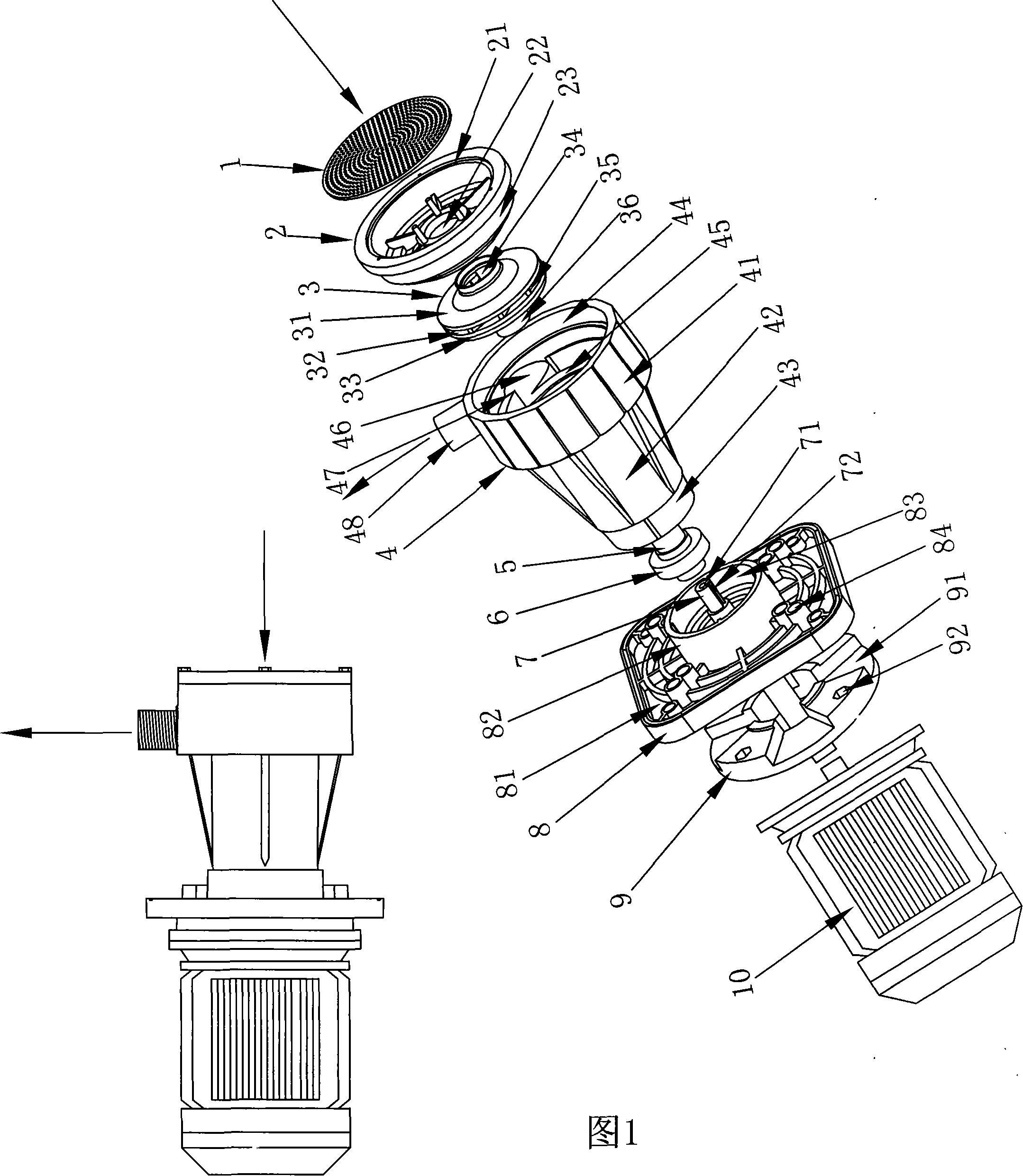 Chemical water pump