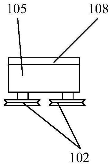 Three-dimensional circulating conveying line type dense container system