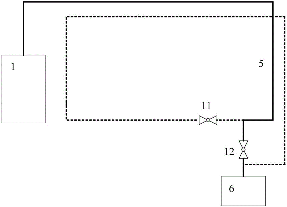 Negative pressure drainage system and drainage method